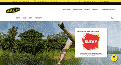 Desktop Screenshot of keenfootwear.cz